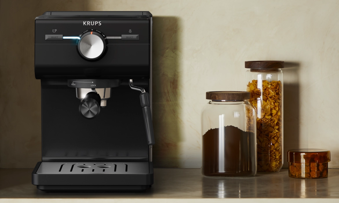 KRUPS Authentic C50 XP381810 - ekspres kolbowy do domu