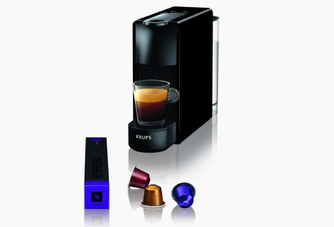 Kompaktowe wymiary ekspresu KRUPS Nespresso Essenza Mini