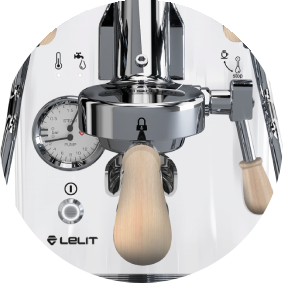 Panel sterujacy ekspresu kolbowego Lelit