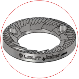 Płaskie żarna 64 mm w młynku Lelit Steve PM20