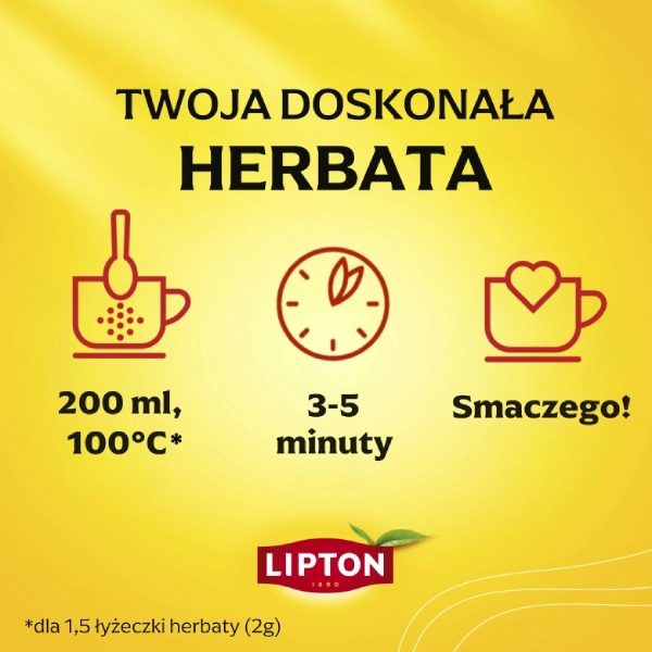 Intensywność Lipton Earl Grey Original Orange Pekoe 3/5