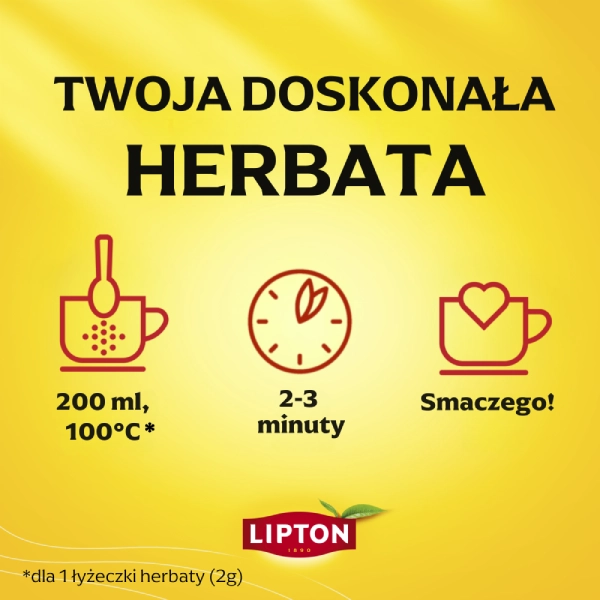 Parzenie herbaty Lipton