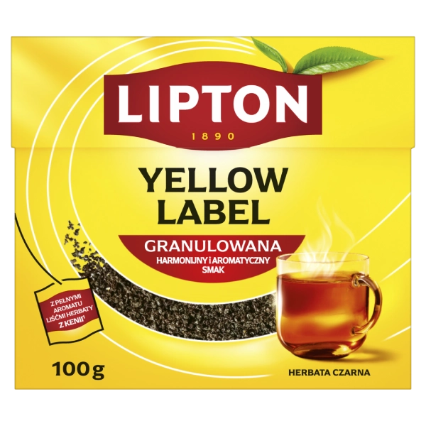 Lipton Yellow Label herbata czarna granulowana 100g