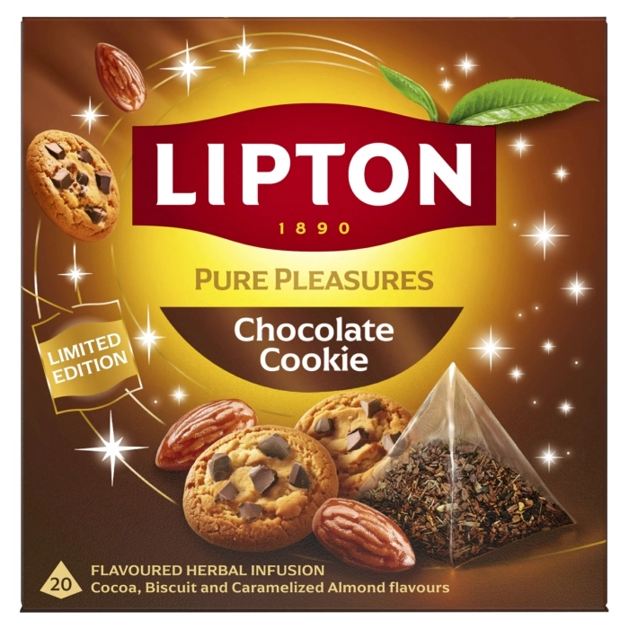 Lipton Chocolate Cookie - 20 piramidek
