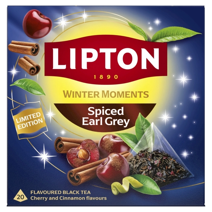 Lipton Winter Moments Spiced Earl Grey - 20 piramidek