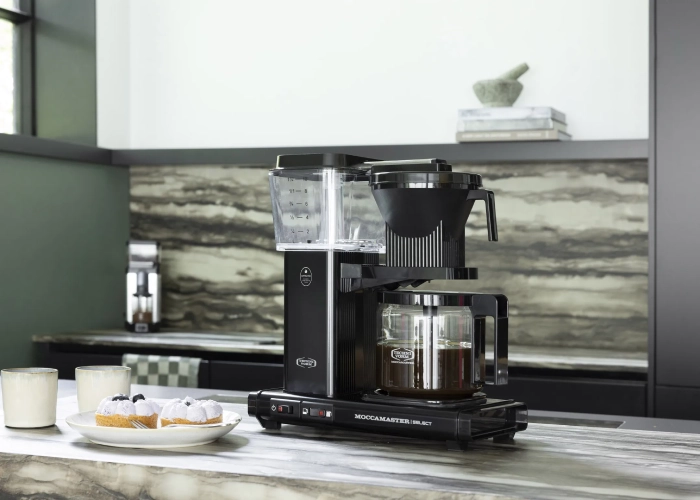 Moccamaster KBG Select Black w aranżacji kuchennej