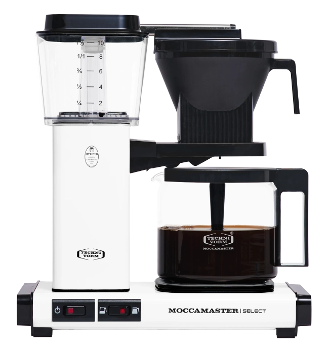 EKSPRES MOCCAMASTER KBG 741 SELECT MATTE WHITE - BIAŁY MAT