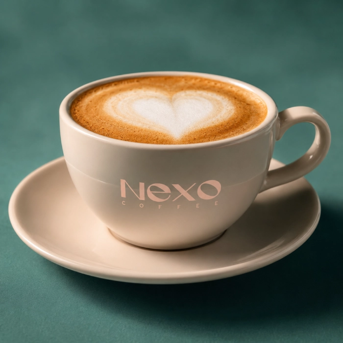 Cappuccino w filiżance NEXO Coffee