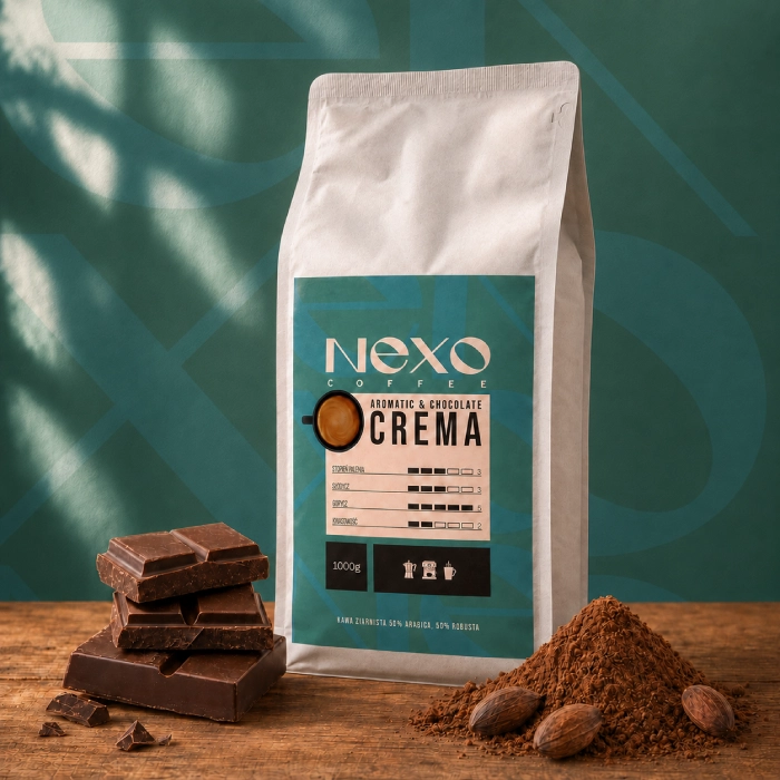 NEXO Coffee Crema – mieszanka arabiki i robusty
