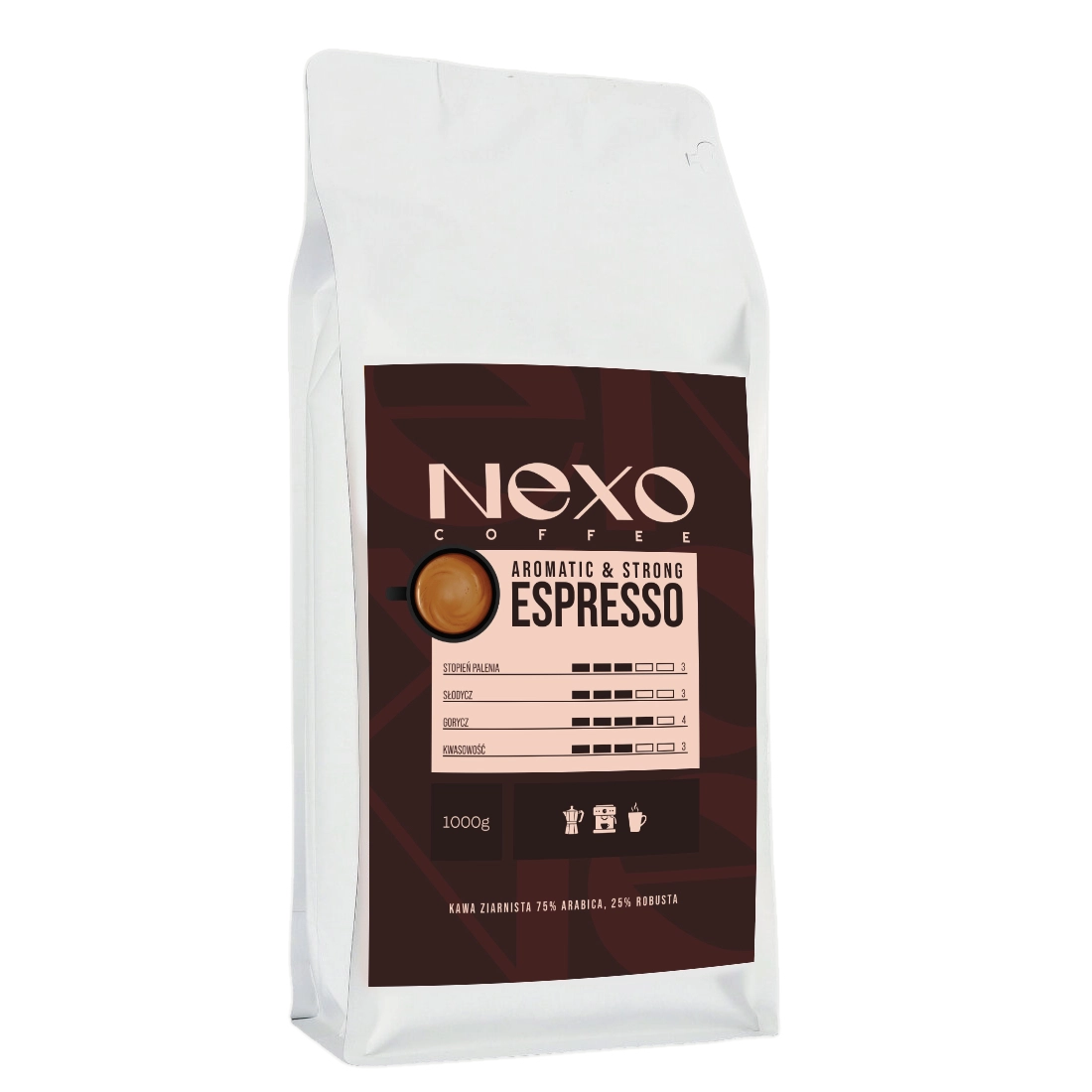 Kawa ziarnista NEXO Coffee Espresso 1 kg