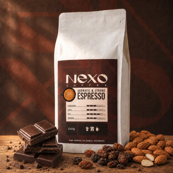 NEXO Coffee Espresso – mieszanka arabiki i robusty