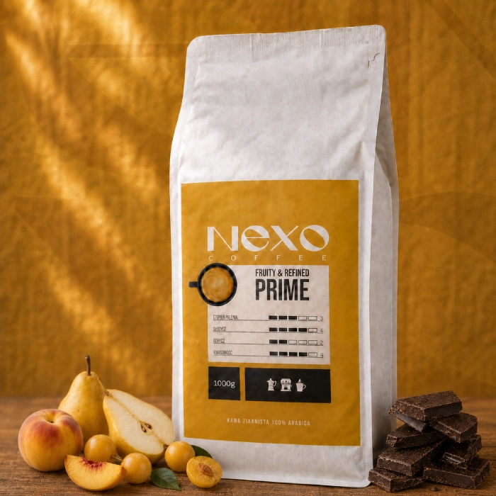 NEXO Coffee Prime – mieszanka arabiki z Brazylii i Gwatemali