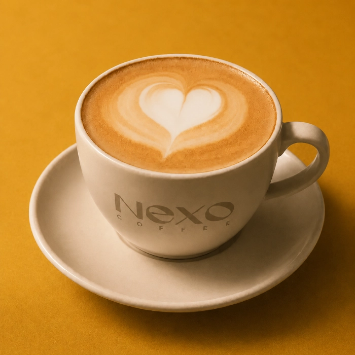 Cappuccino w filiżance NEXO Coffee