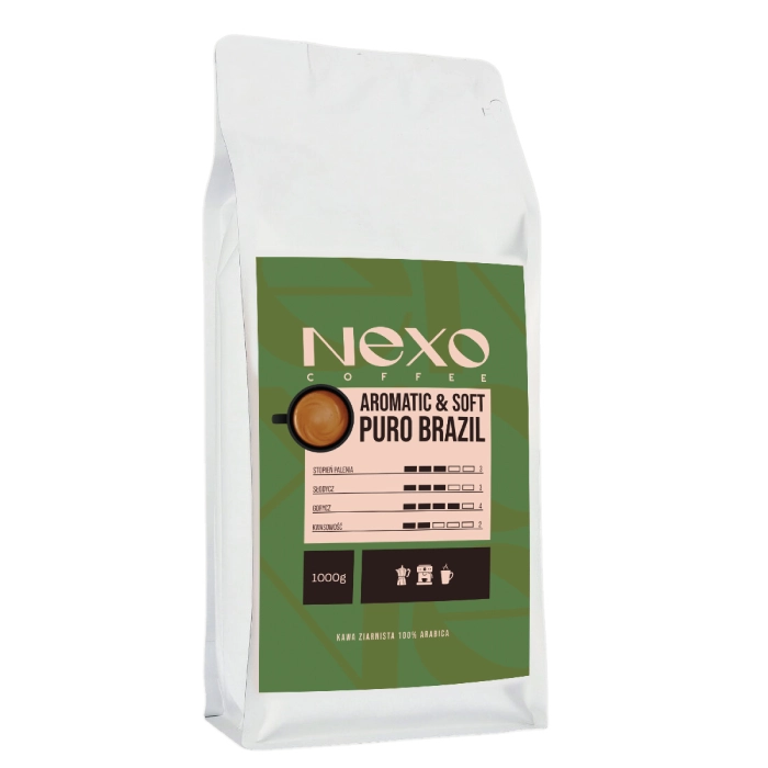 Kawa ziarnista NEXO Coffee Puro Brazil 1 kg