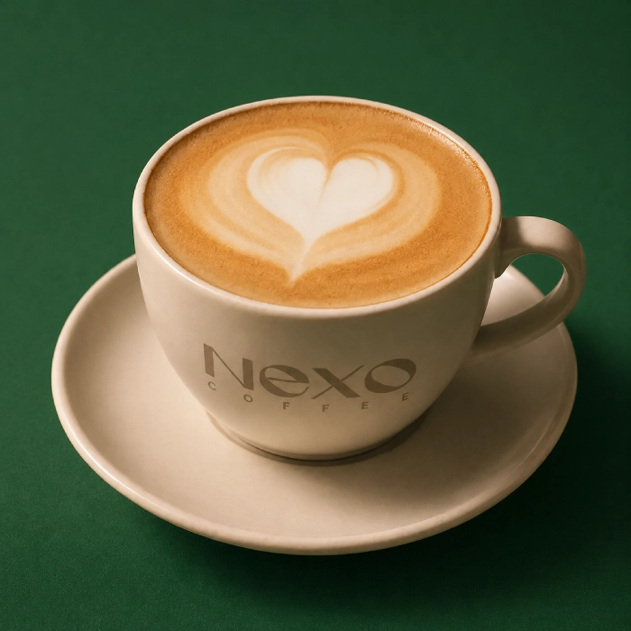 Cappuccino w filiżance NEXO Coffee