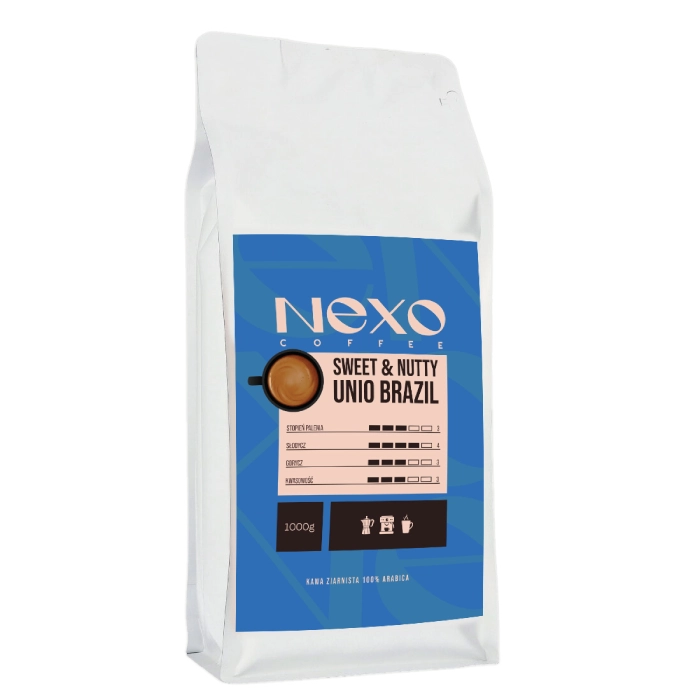 Kawa ziarnista NEXO Coffee Unio Brazil 1 kg