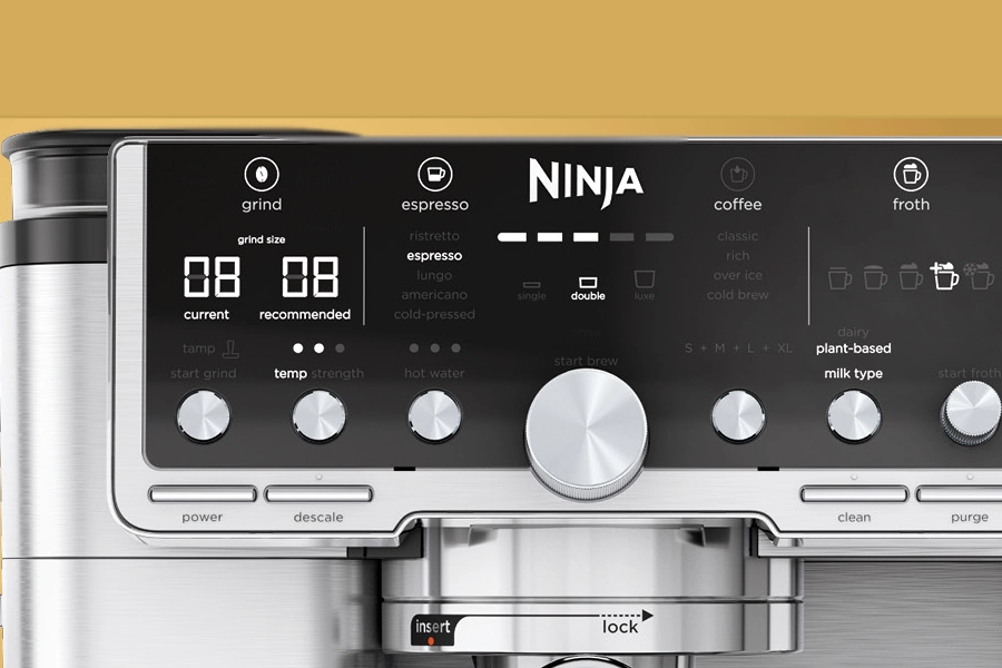 Pełna kontrola ekspresu Ninja Luxe Café Pro ES701EU