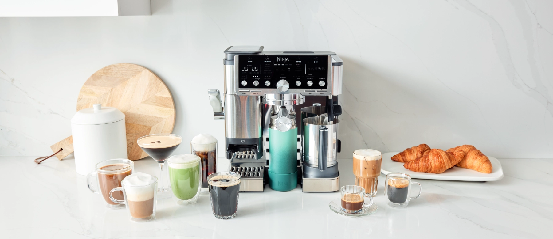 Specjały kawowe w ekspresie Ninja Luxe Café Pro ES701EU