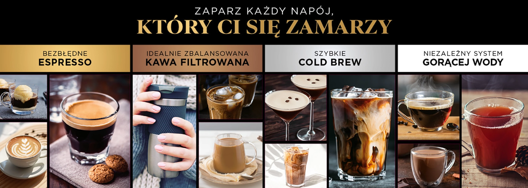Specjały w ekspresie Ninja Luxe Café Pro ES701EU