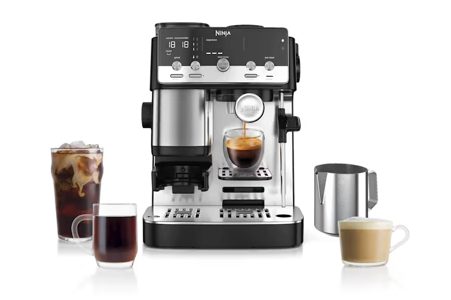 Espresso i kawa przelewowa z ekspresu Ninja Luxe Café MINI ES301EU