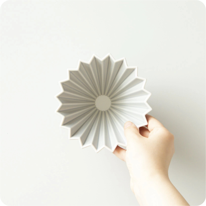 Drip Origami ceramic Dripper S Mat Grey