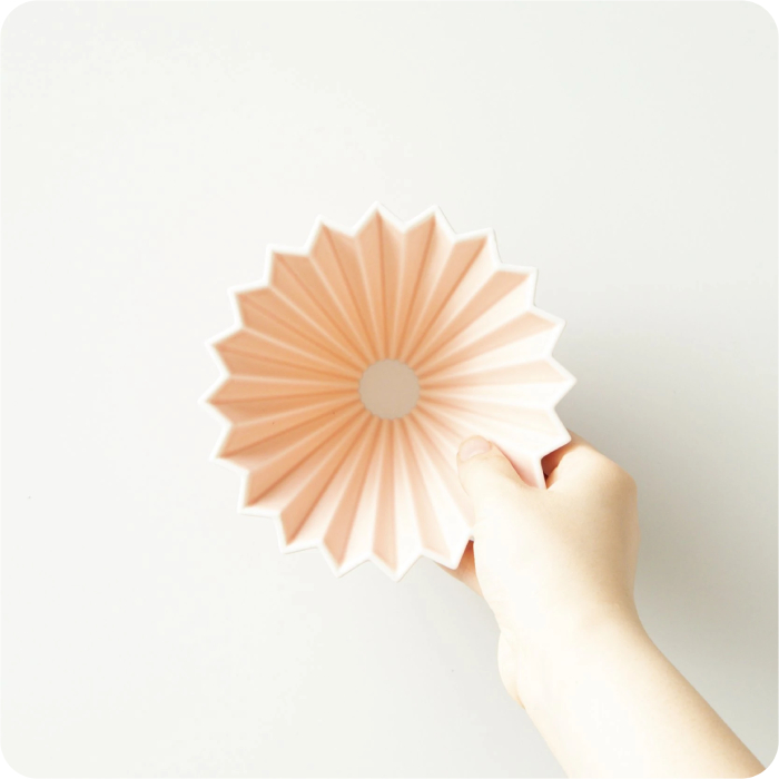 Drip Origami ceramic Dripper S Mat Pink