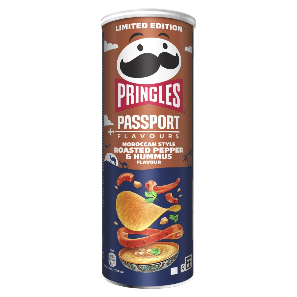 Pringles Roasted Pepper & Hummus