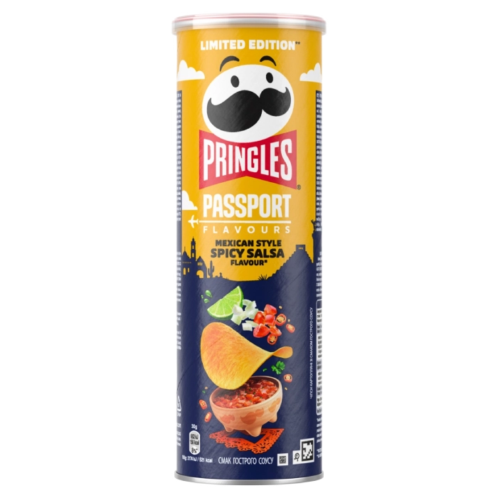 Chipsy Pringles Mexican Spicy Salsa 165 g
