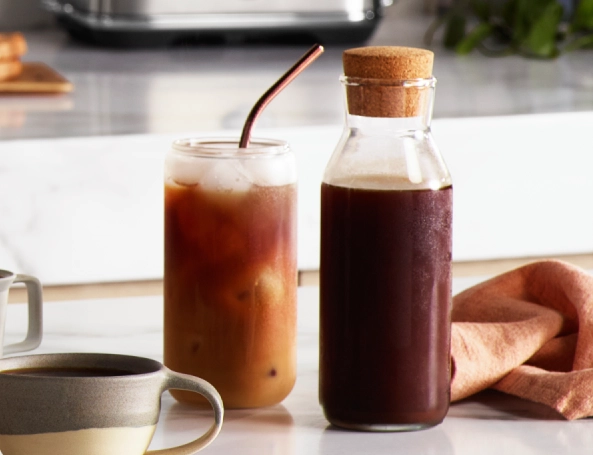 Funkcja Cold Brew w ekspresie Sage The Luxe Brewer