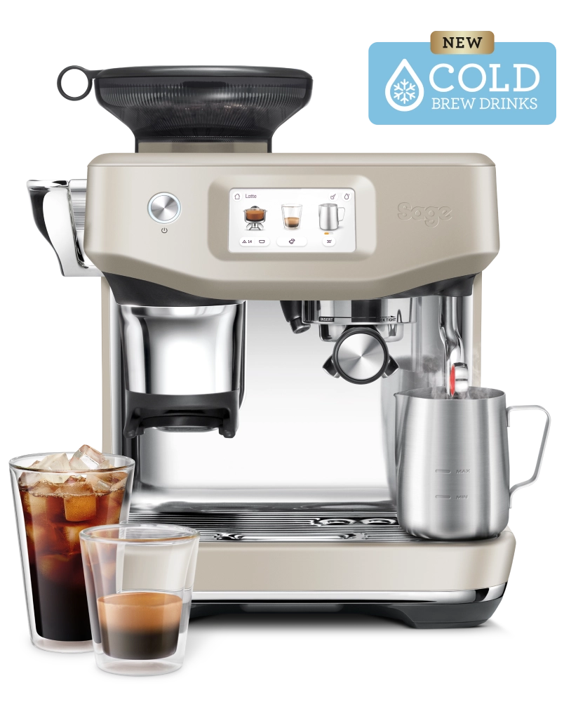 Sage the Barista Touch™ Impress SES882ALM z funkcją cold brew Sage the Barista Touch Impress SES882ALM
