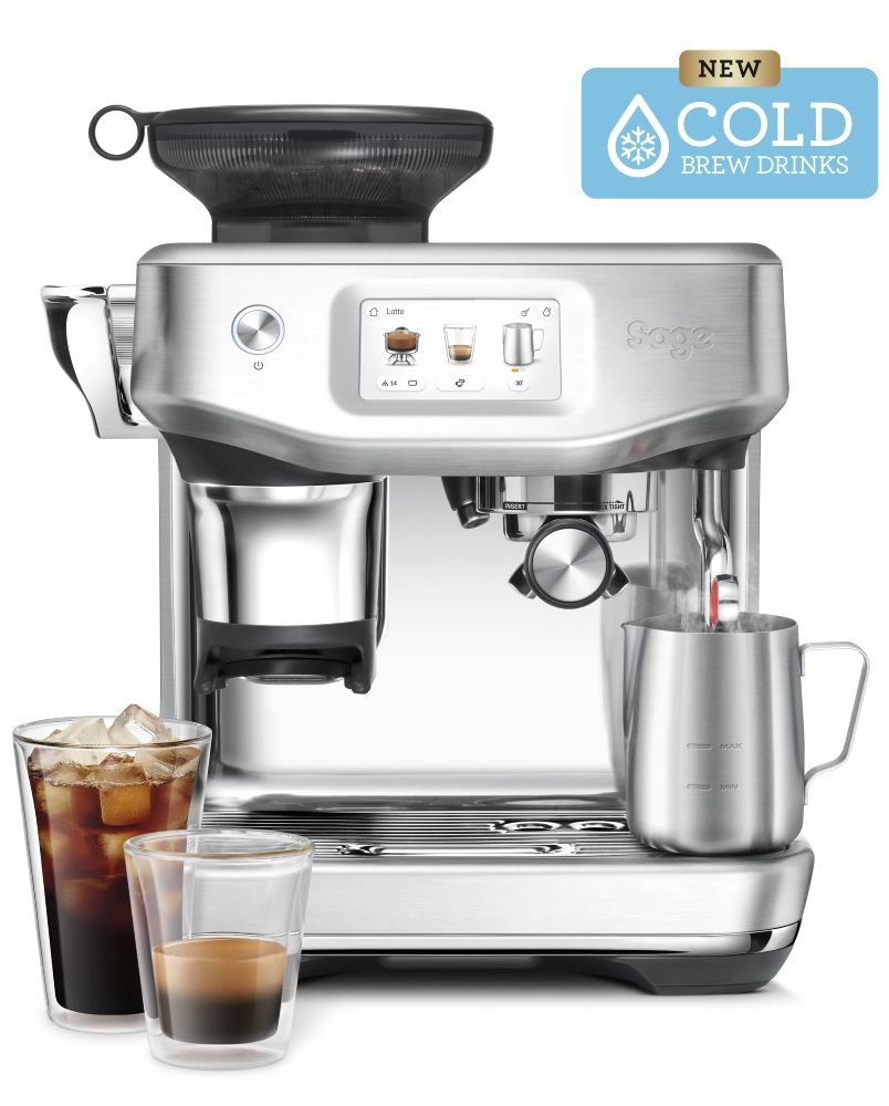 Sage the Barista Touch™ Impress SES882BSS z funkcją cold brew Sage the Barista Touch Impress SES882BSS