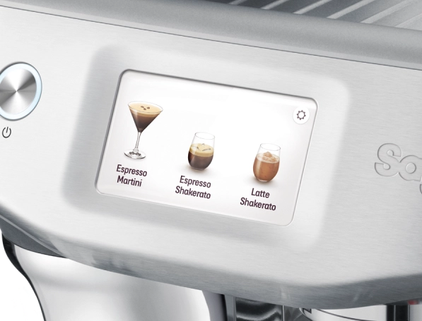 Dotykowy ekran Ekran dotykowy w ekspresie Sage the Barista Touch Impress