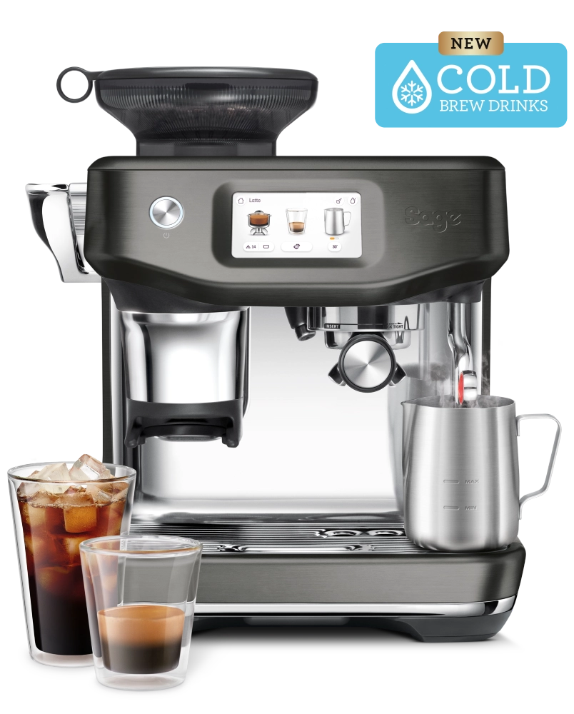 Sage the Barista Touch™ Impress SES882BST z funkcją cold brew Sage the Barista Touch Impress SES882BST
