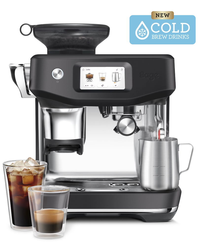 Sage the Barista Touch™ Impress SES882BTR z funkcją cold brew Sage the Barista Touch Impress SES882BTR