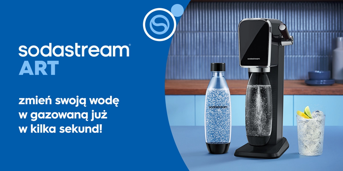 Saturator SodaStream Art czarny