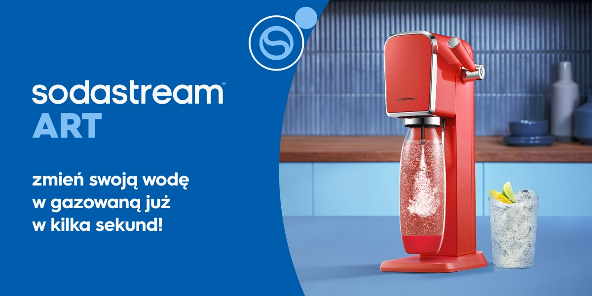 Saturator SodaStream Art biały
