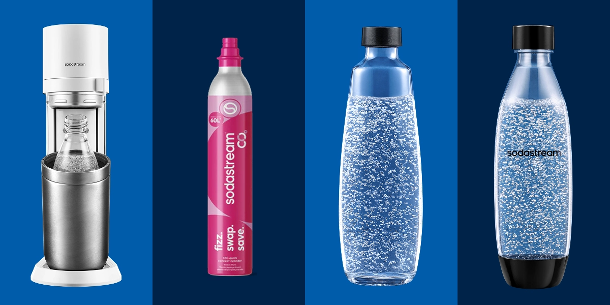 Zawartość zestawu Sodastream Duo