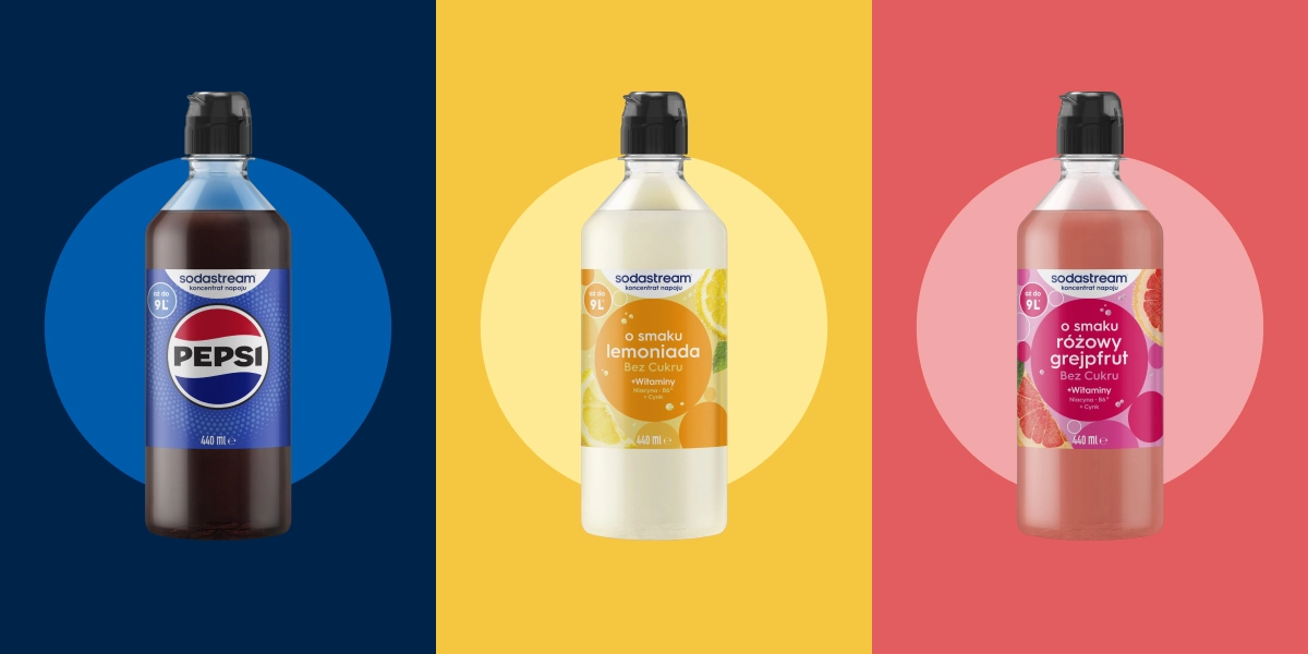 Butelki i syropy SodaStream