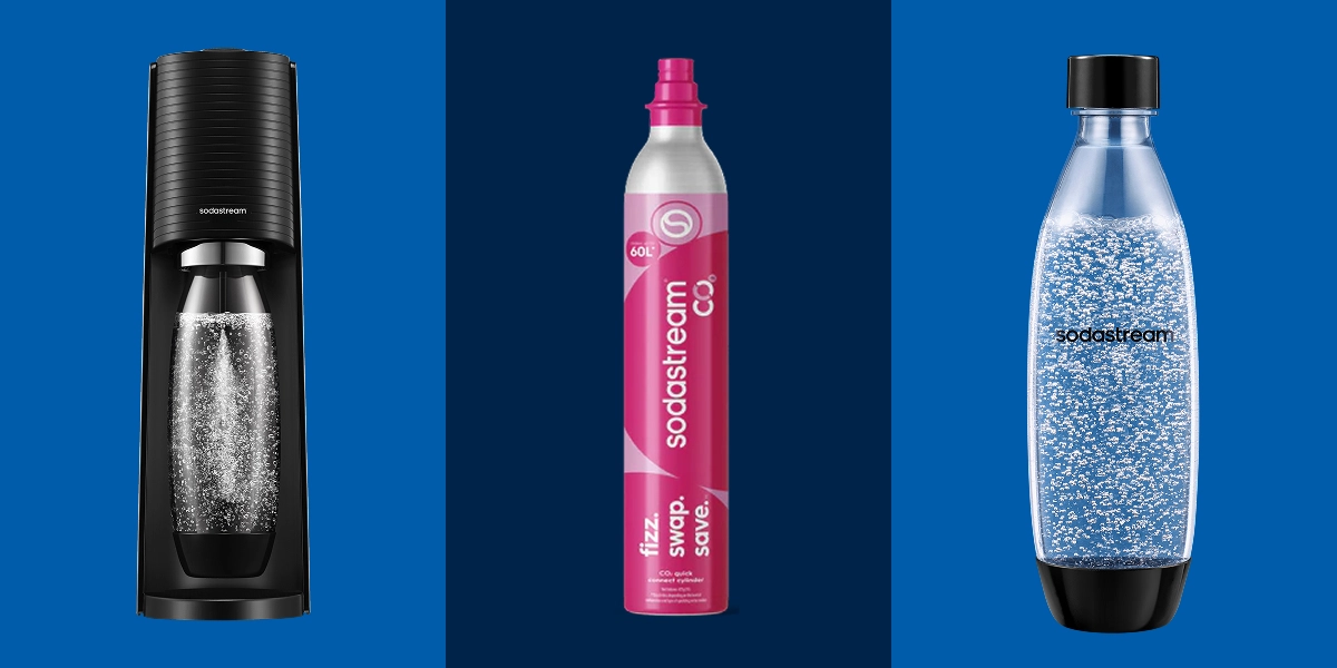 Zawartość zestawu SodaStream Terra