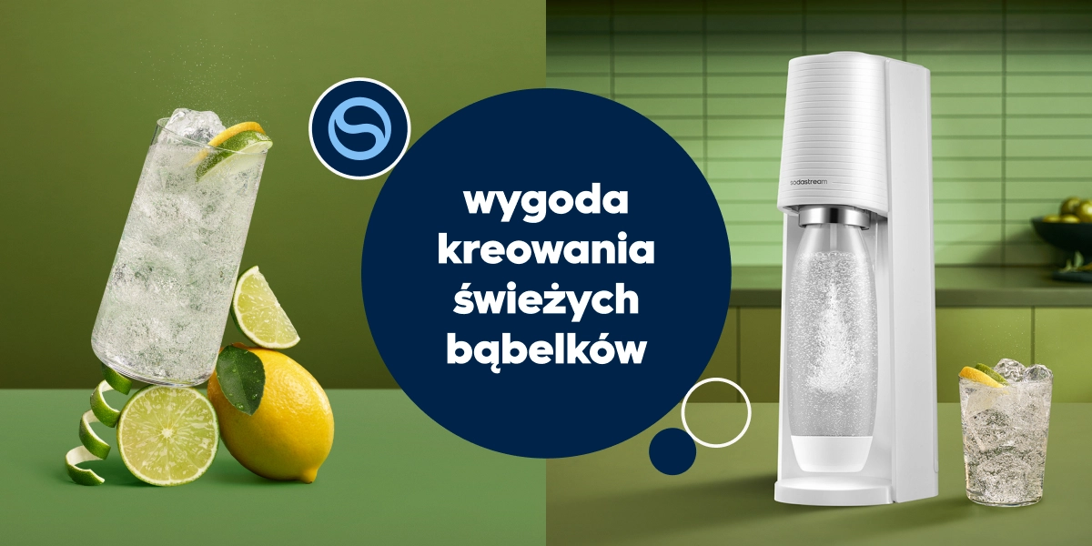 Wygoda kreowania świeżych bąbelków