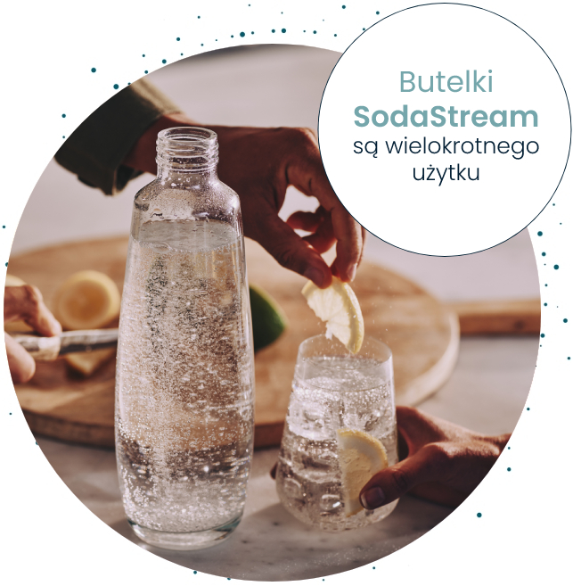 Butelka Sodastream wielokrotnego użytku