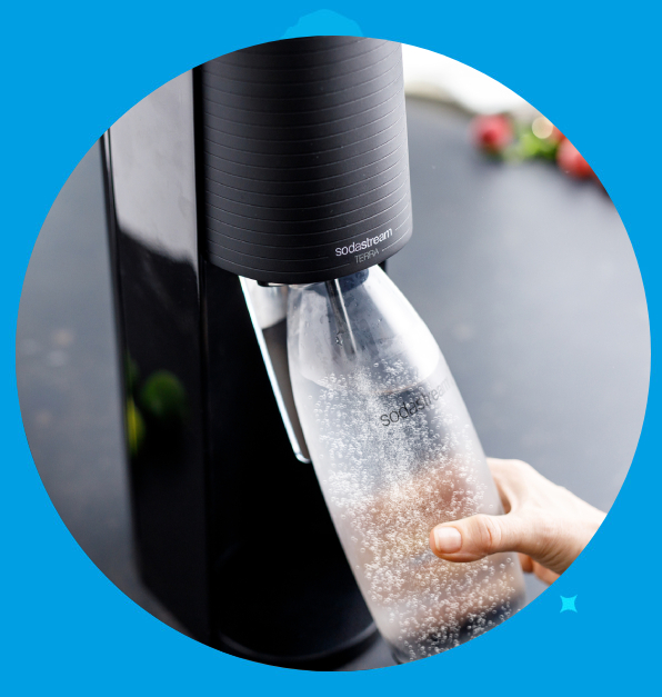 Saturator SodaStream Tierra Black