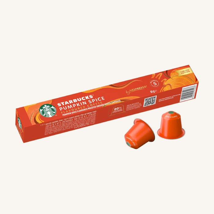 Kawa Starbucks Pumpkin Spice oraz kapsułki Nespresso