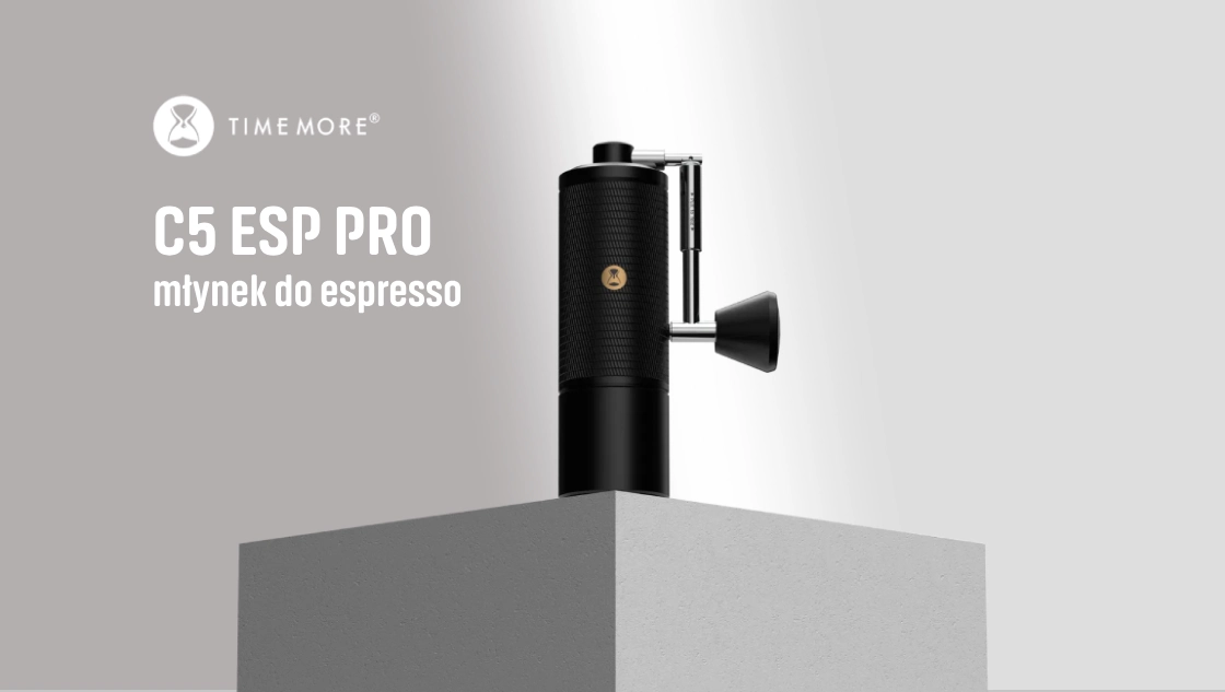 Młynek do kawy Timemore C5 Esp Pro - Czarny