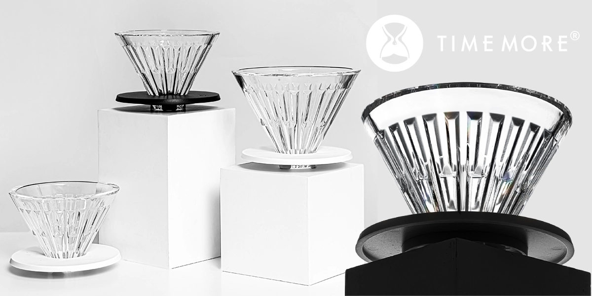 Szklany dripper Timemore Crystal Eye Glass