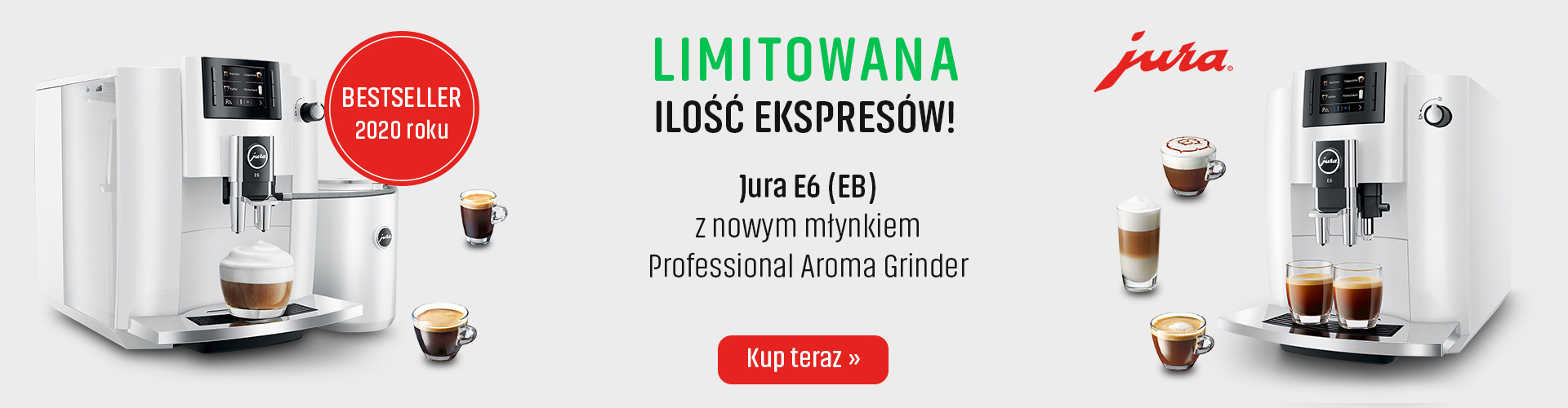 Automatyczny Ekspres do kawy JURA - limitowana ilość!  Automatyczny Ekspres do kawy JURA - limitowana ilość!