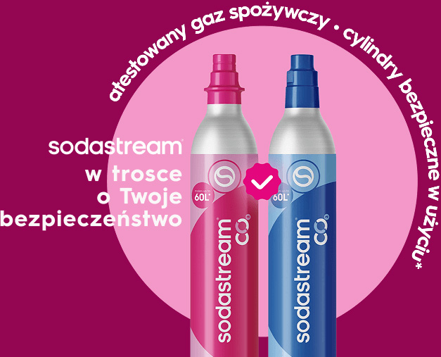 sodastream w trosce o Twoje bezpieczeństwo