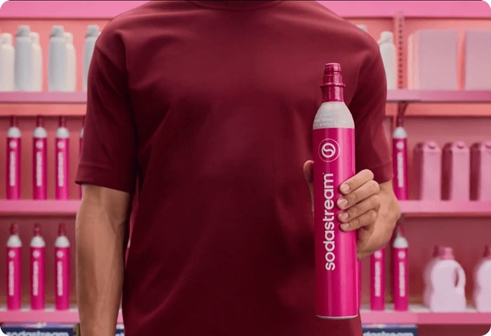 wymień cylinder CO2