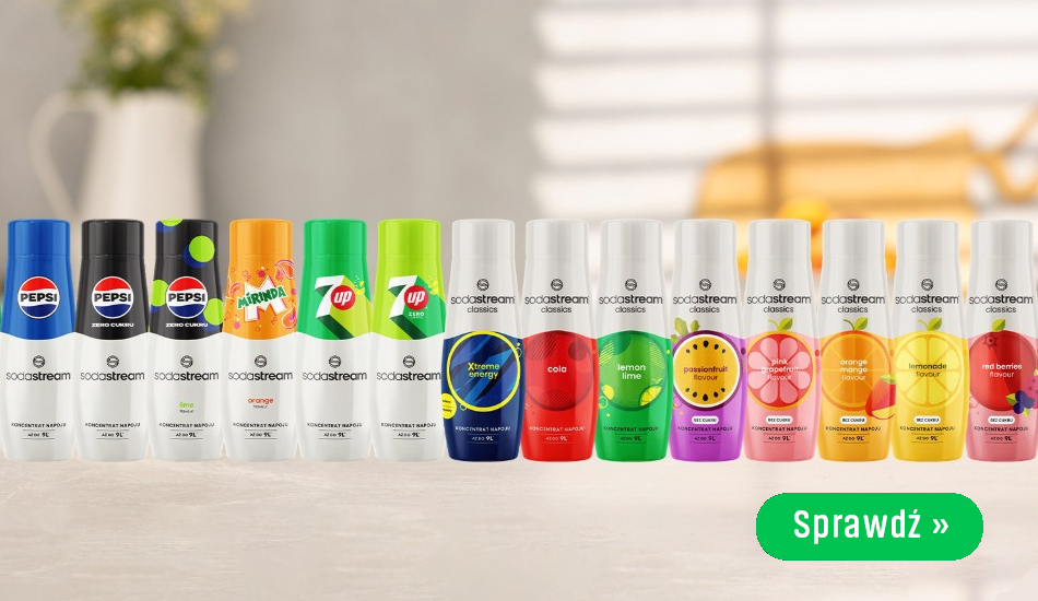 Syropy i Butelki SodaStream