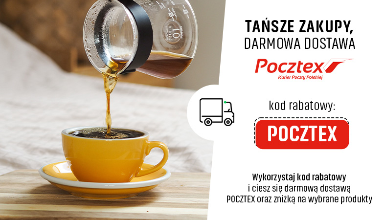 Darmowa dostawa z POCZTEX
